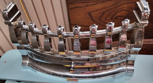 Chrome fire fret front - chrome,