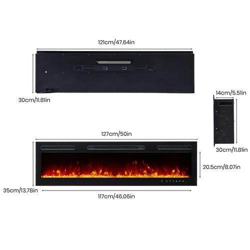 Electric fireplace inset - electric,