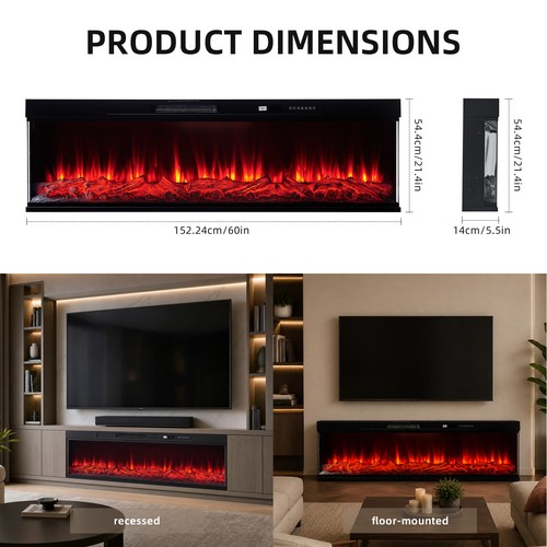 60inch electric media wall - electric,