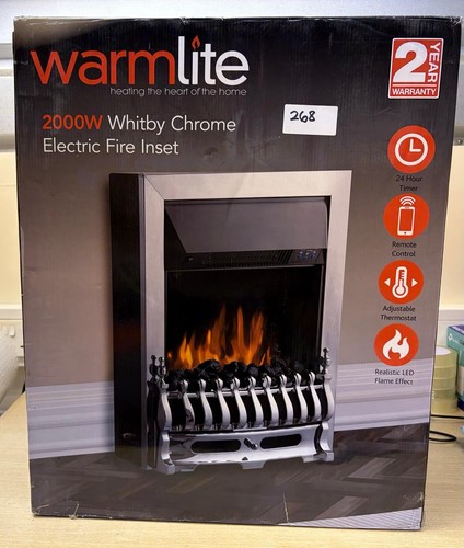 Warmlite whitby 2000w chrome - warmlite,