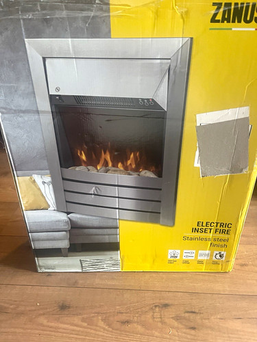 Zanussi electric inset - inset, fire