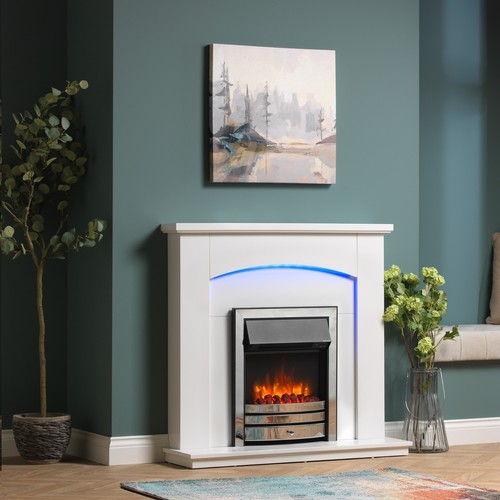 Electric fire and - electric, surround