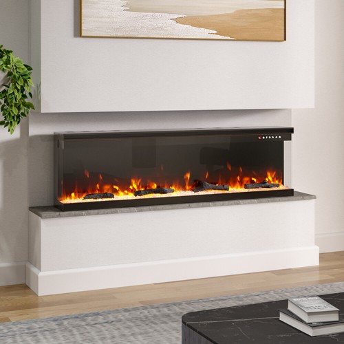 Media electric fireplace - media,