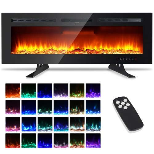 50inch led fireplace - led, media