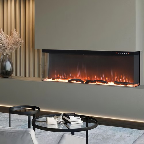 Media electric fireplace - media, 50"