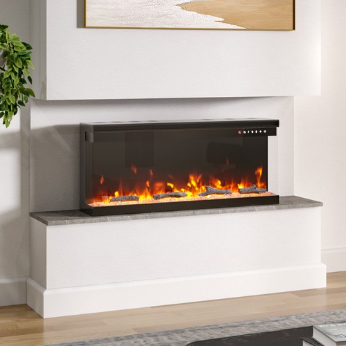Media electric fireplace - fireplace, 50"