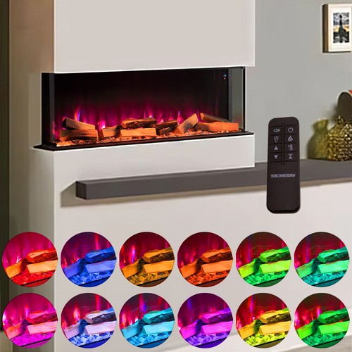 Media electric fireplace - fireplace, 50"